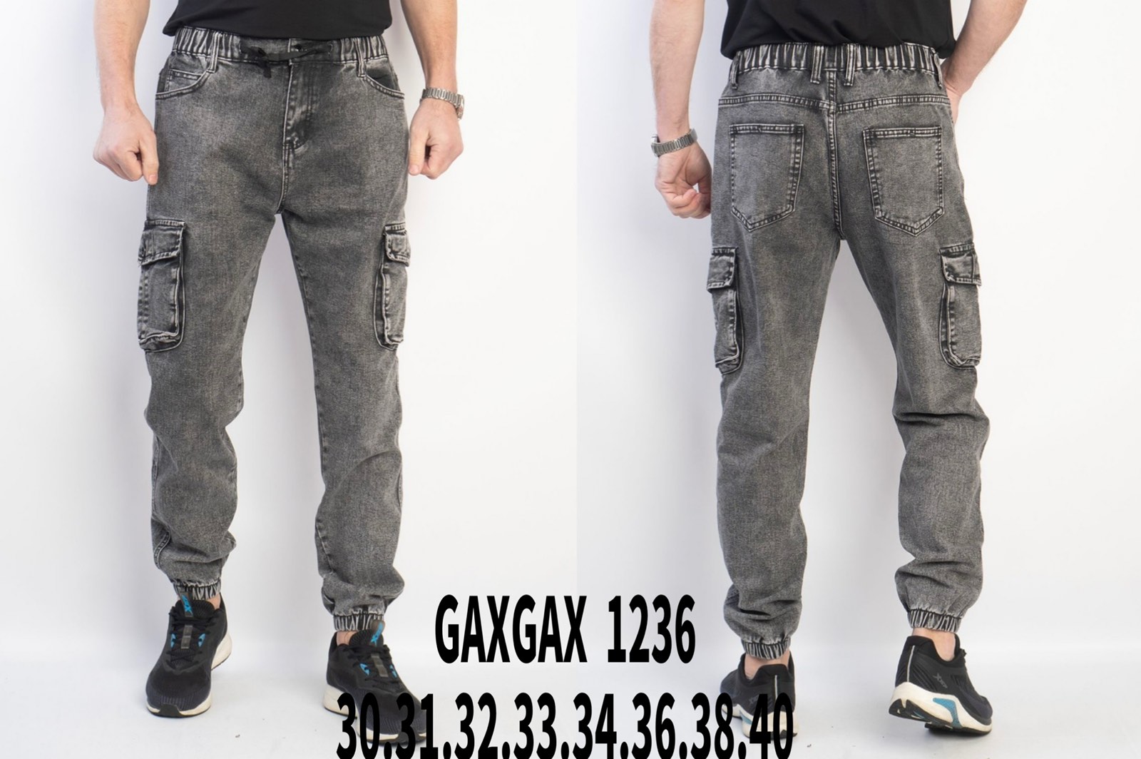 Джоггеры Basanjiu (30-40) 1236 grey (деми)