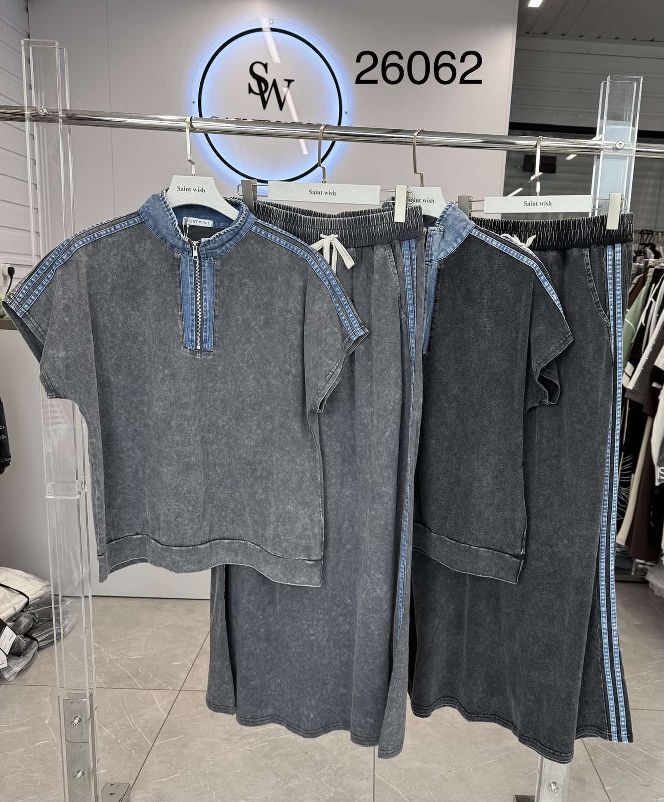 Костюм Saint Wish (M-XL) 26062 l.grey (лето)