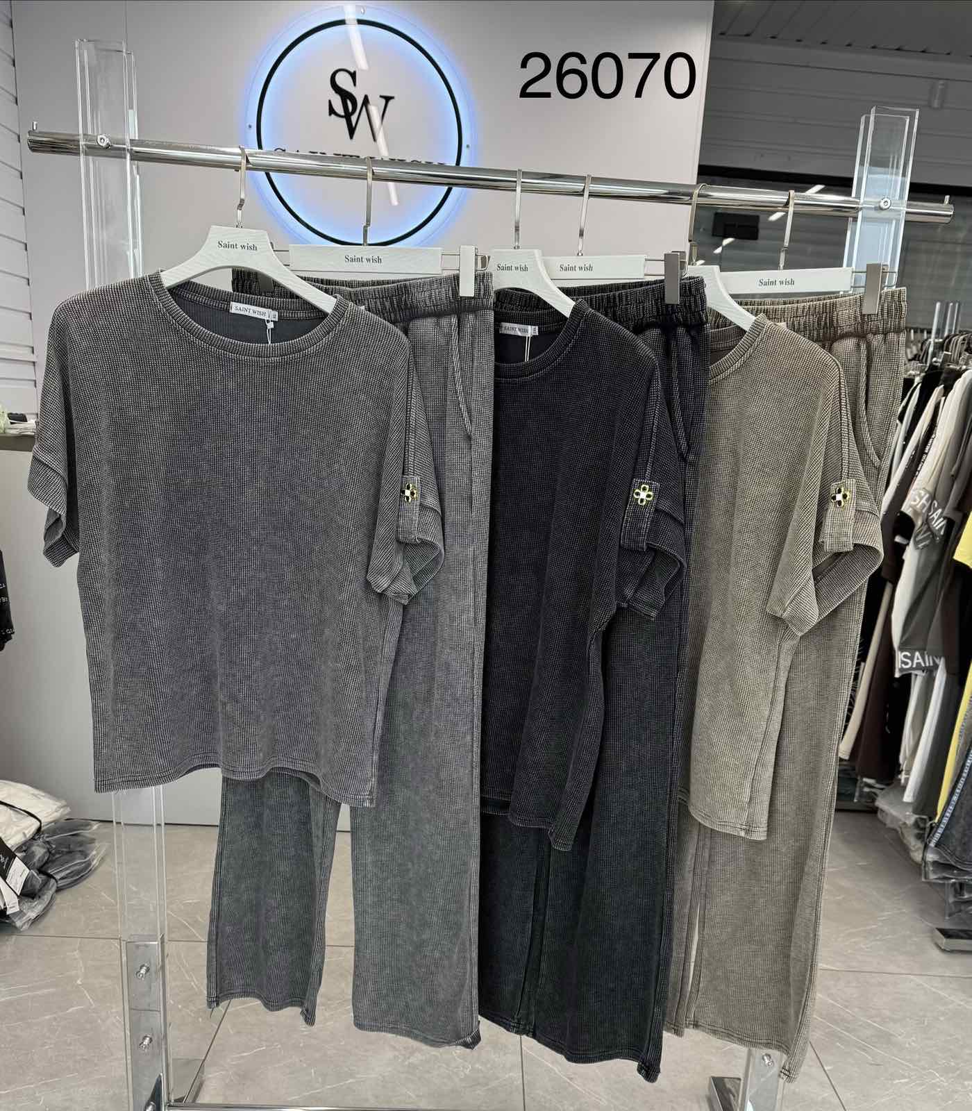 Костюм Saint Wish (L-2XL) 26070 grey (лето)