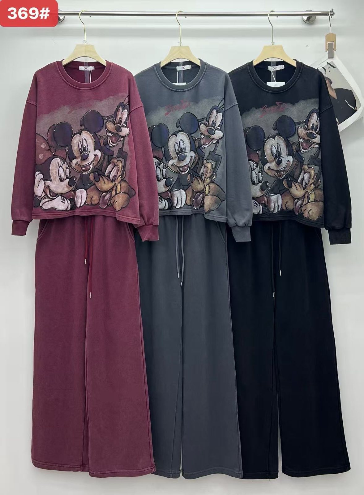 Костюм спорт Saint Wish (M-XL) 369 grey (деми)