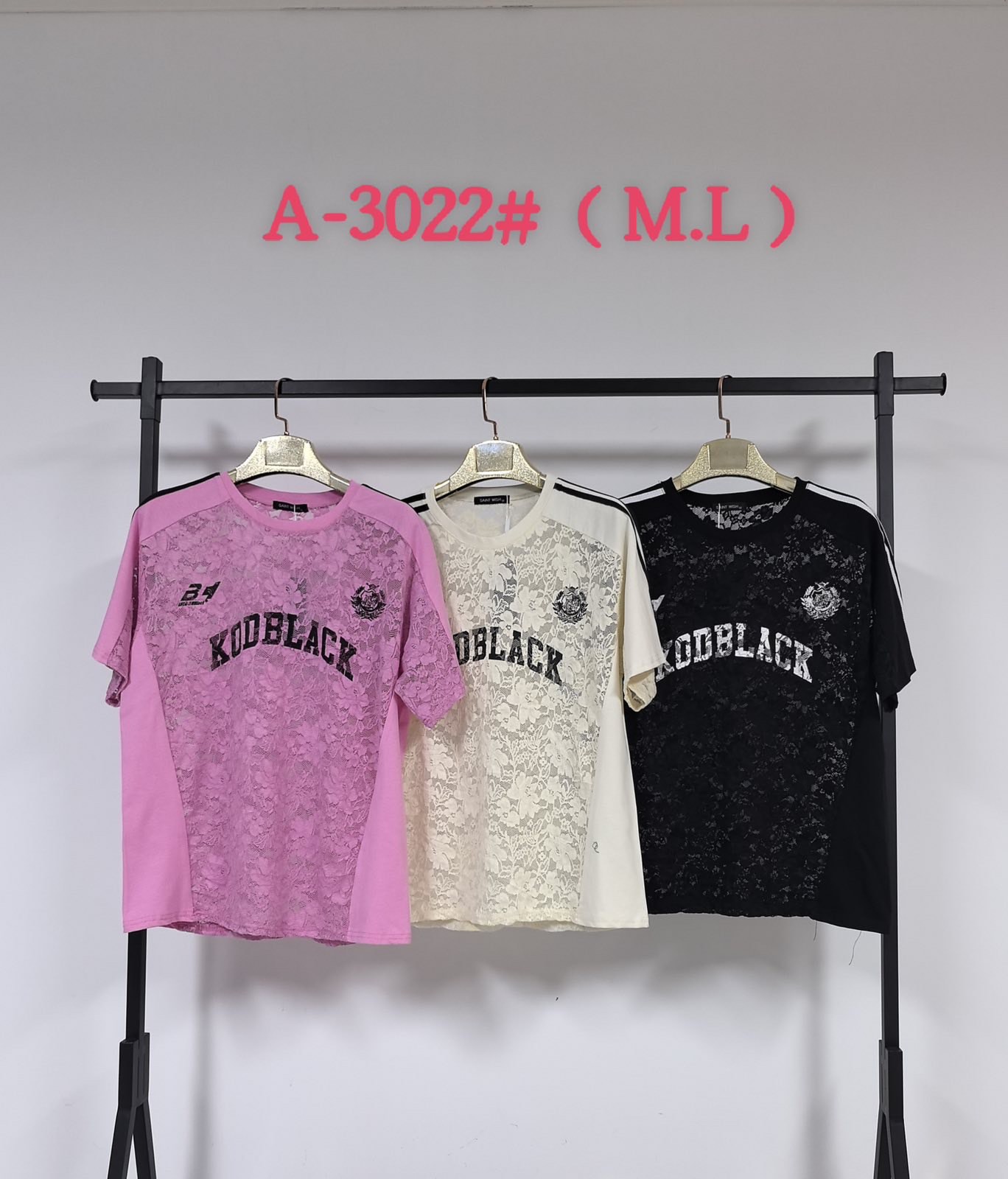 Футболка Saint Wish (M-L) A3022 mix (лето)