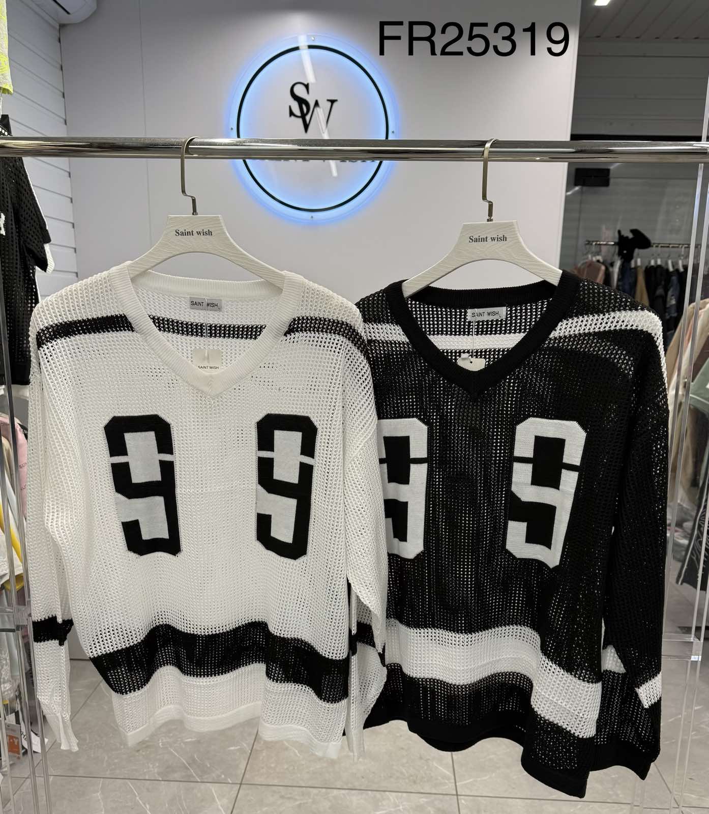 Футболка Saint Wish (L-XL) FR20319 white (лето)