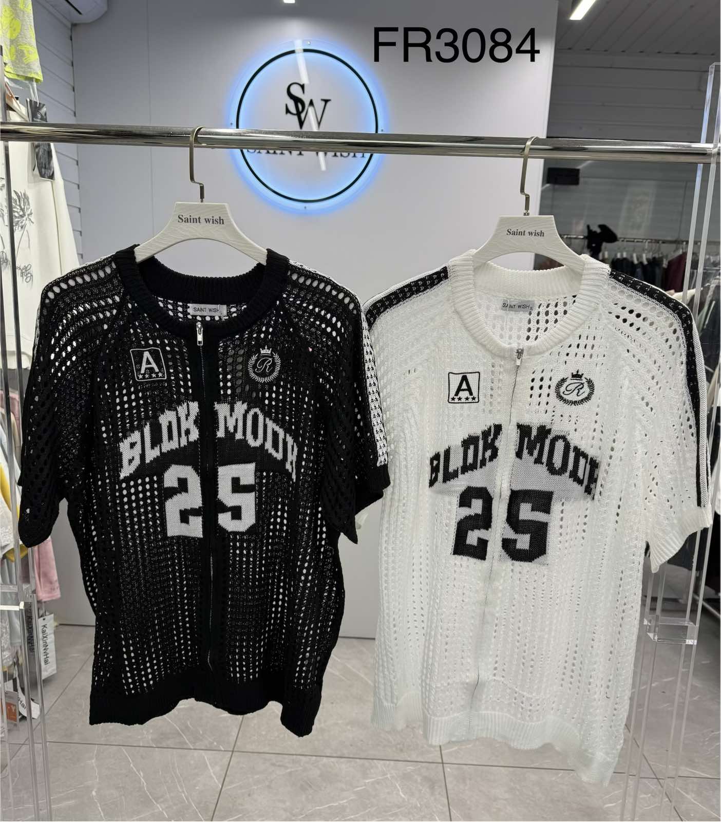 Футболка Saint Wish (L-XL) FR3084 black (лето)