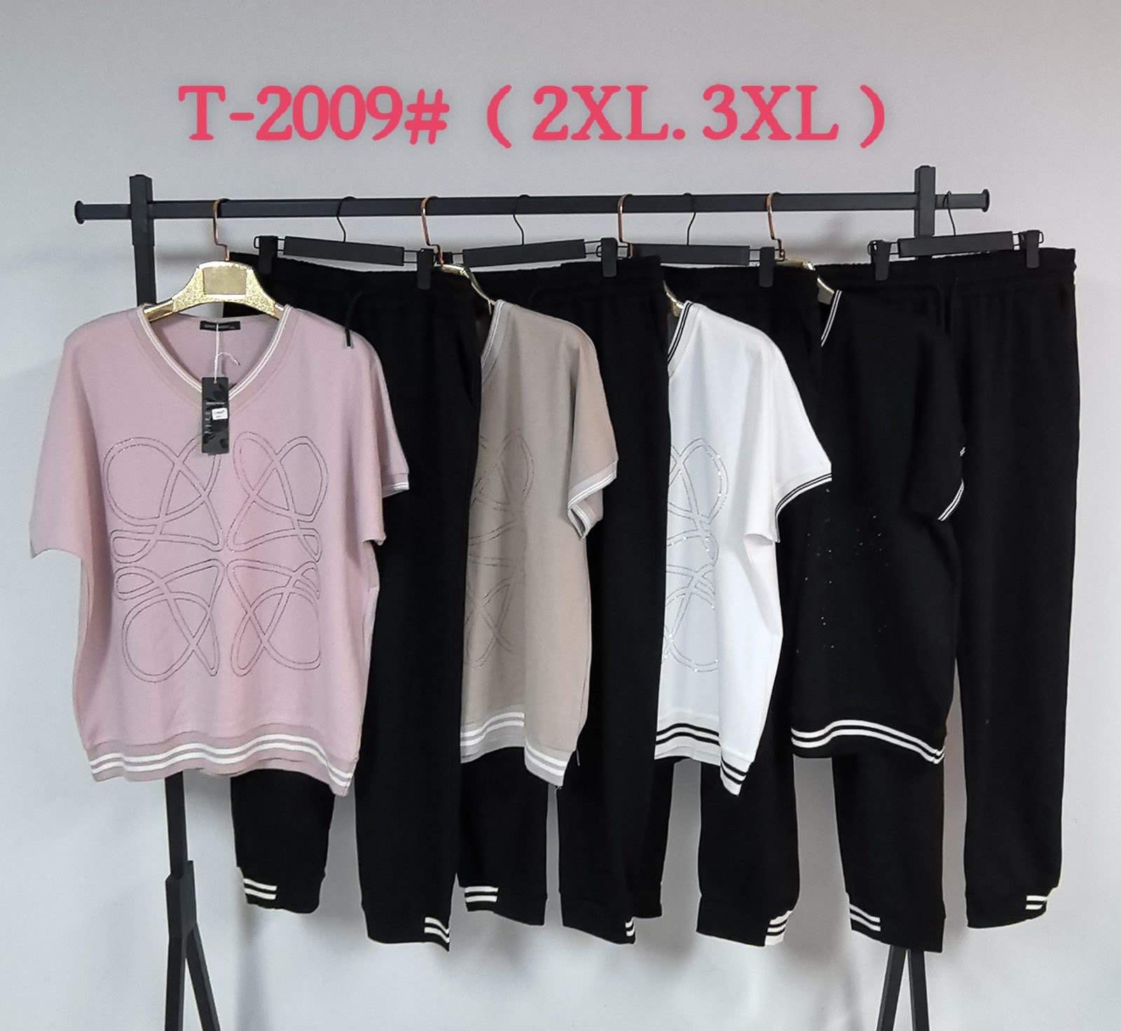 Костюм Saint Wish (2XL-3XL) T2009 mix (лето)