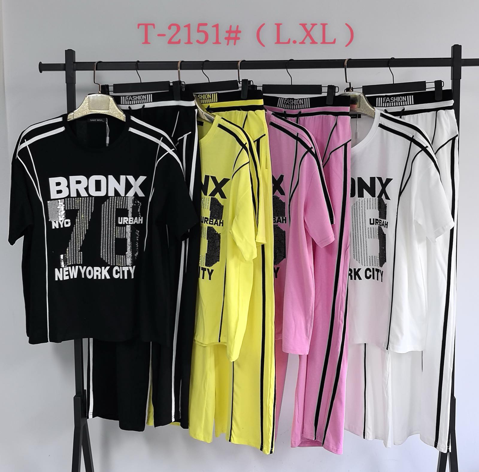 Костюм спорт Saint Wish (L-XL) T2151 mix (лето)