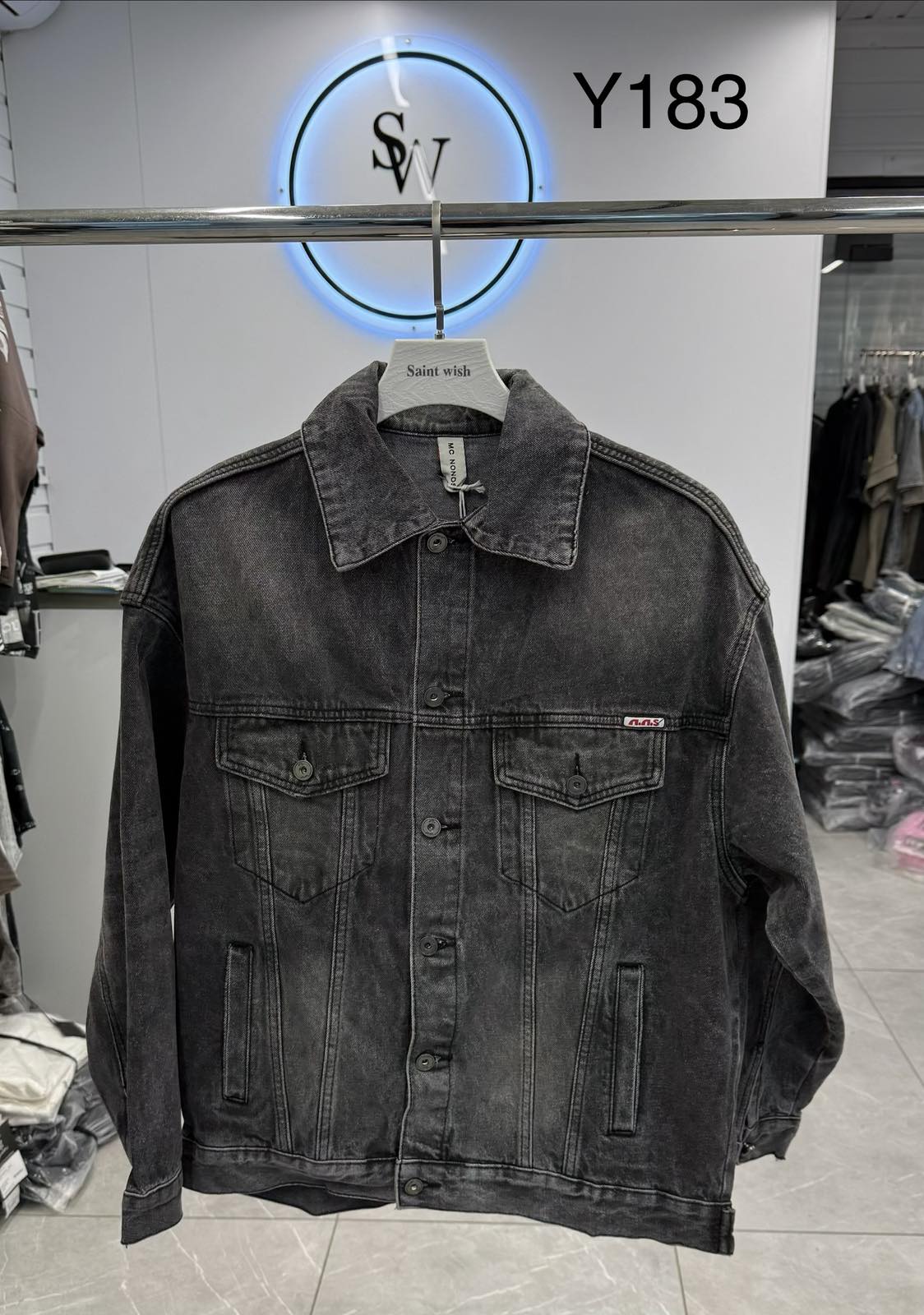 Куртка Saint Wish (one size) Y183 grey (деми)