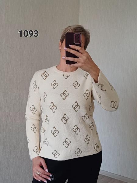 Свитер FSN (48-52) 1093 l.beige (зима)