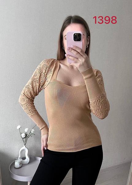 Свитер FSN (42-46) 1398 beige (деми)