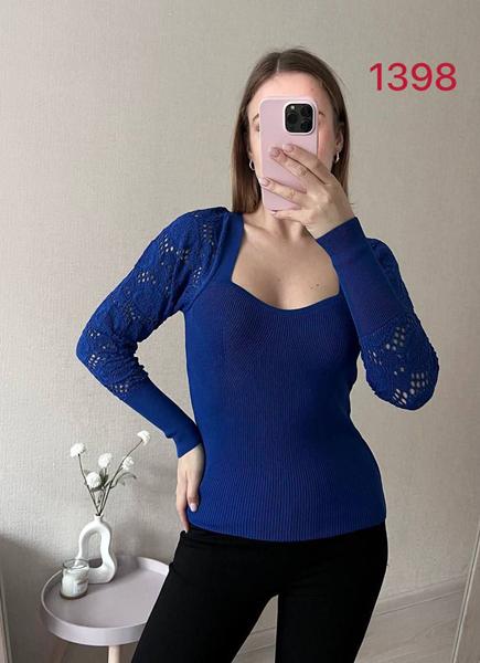 Свитер FSN (42-46) 1398 blue (деми)