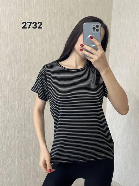 Футболка FSN (46-52) 2732 black (лето)