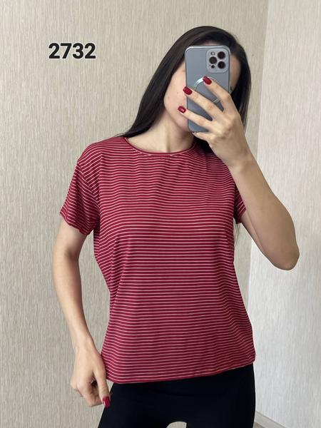 Футболка FSN (46-52) 2732 wine (лето)