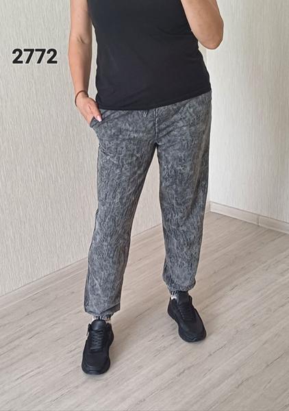 Штаны спорт FSN (48-54) 2772 d.grey (деми)