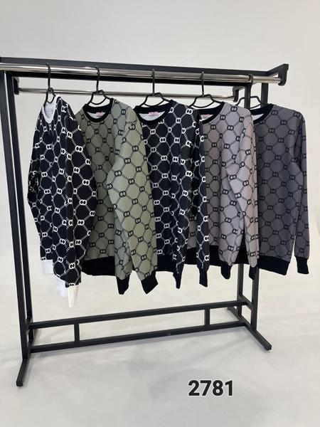 Свитер FSN (46-52) 2781 green (деми)