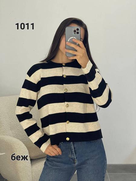 Кофта FSN (42-48) 495 beige (деми)