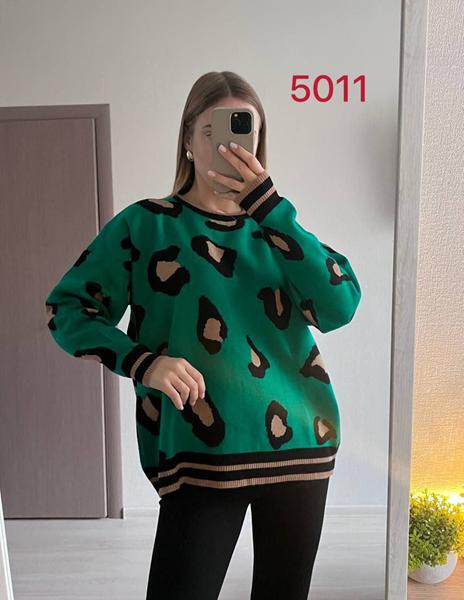 Свитер FSN (42-48) 5011 green (зима)