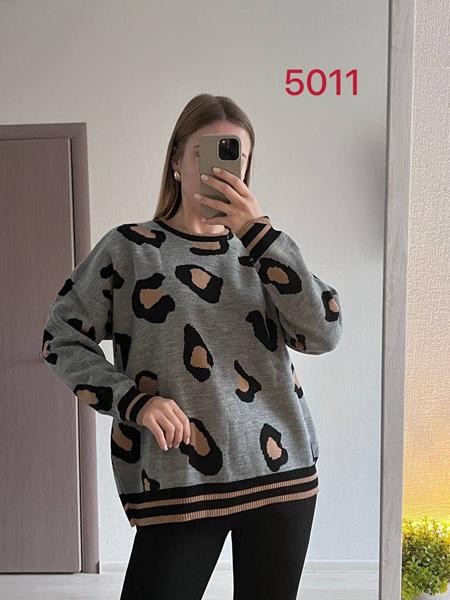 Свитер FSN (42-48) 5011 grey (зима)