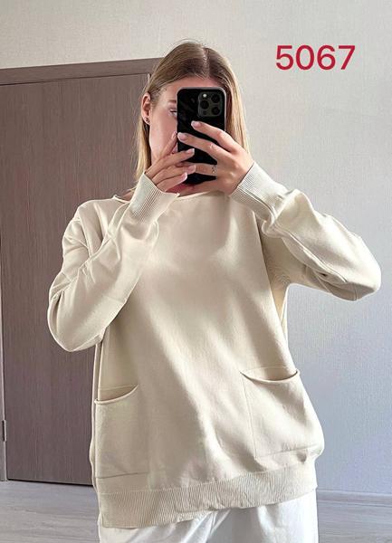 Свитер FSN (46-52) 5067 l.beige (деми)