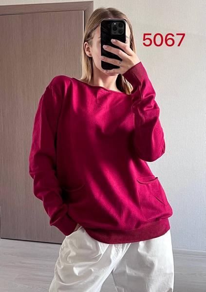 Свитер FSN (46-52) 5067 wine (деми)
