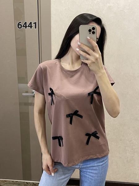 Футболка FSN (46-52) 6441 d.beige (лето)