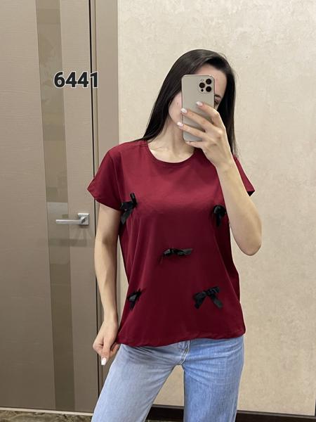 Футболка FSN (46-52) 6441 wine (лето)