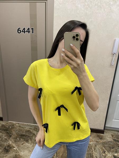 Футболка FSN (46-52) 6441 yellow (лето)