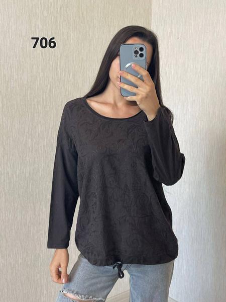 Свитер FSN (48-52) 706 d.grey (деми)