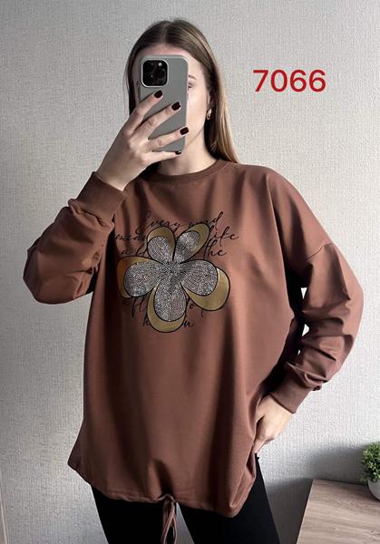 Свитер FSN (50-56) 7066 brown (деми)
