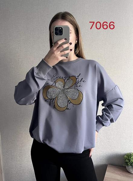 Свитер FSN (50-56) 7066 grey (деми)