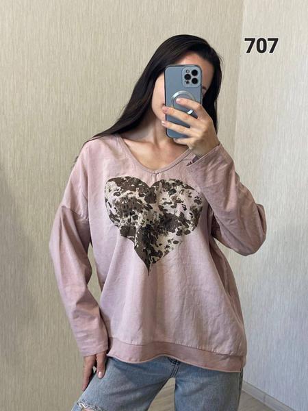 Свитер FSN (50-54) 707 beige (деми)