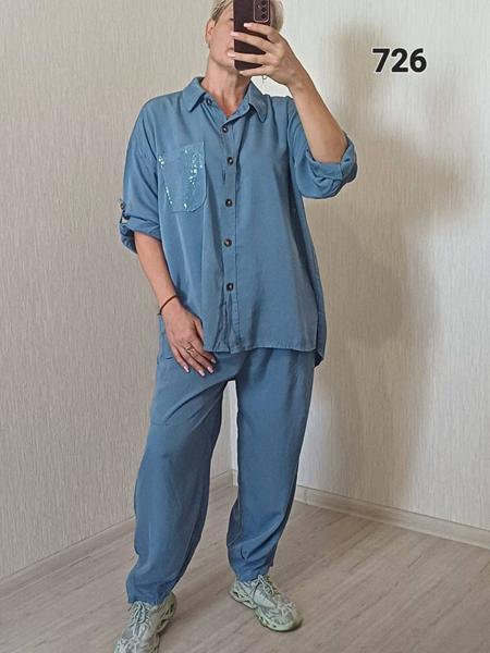 Костюм FSN (52-58) 726 l.blue (деми)