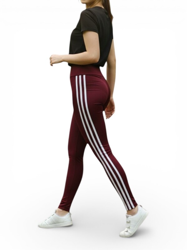 Лосины Sport style (XL-4XL) 50253 wine (деми)