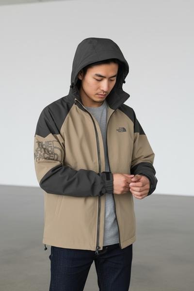 Ветровка Hous Of Timur (L-4XL) HT942 beige (деми)