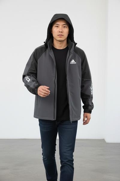 Ветровка Hous Of Timur (L-4XL) HT929 grey (деми)