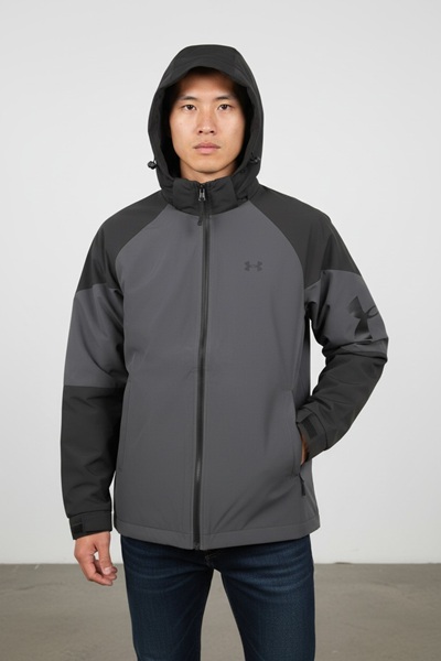 Ветровка Hous Of Timur (L-4XL) HT944 grey (деми)