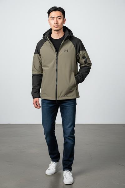 Ветровка Hous Of Timur (L-4XL) HT945 khaki (деми)