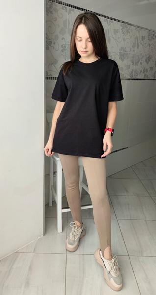 Футболка Sport style (42-52) 10 black-old-9 (лето)