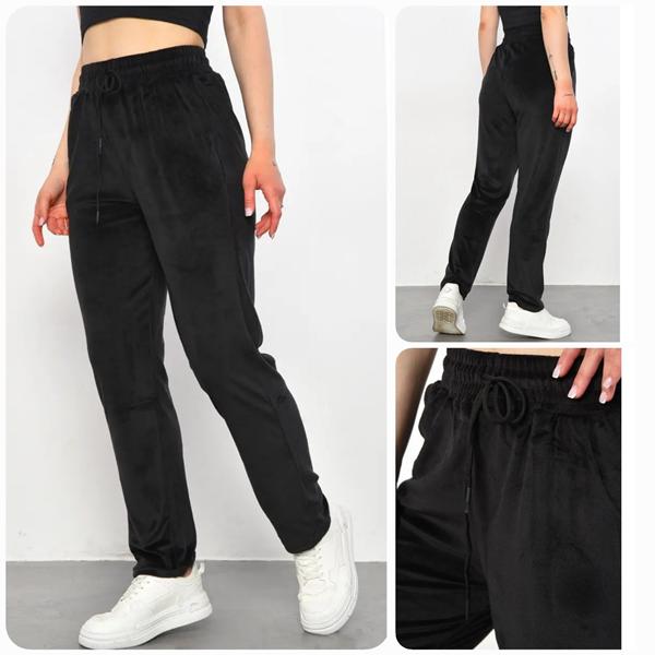 Штаны спорт Hoan (46-58) 962713 black (деми)