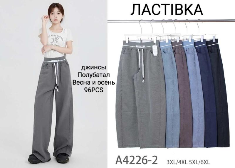 Штаны Hoan (3XL-6XL) A4226-2 mix (деми)