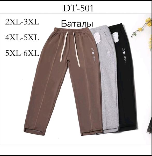 Штаны спорт Hoan (2XL-6XL) DT501 mix (деми)