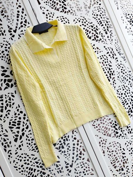 Кофта Lora (42-48) LR1057 yellow (деми)