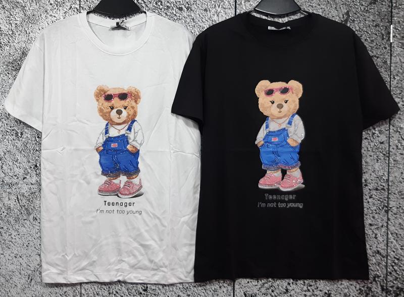 Футболка Lora (one size) LR1089 white  (лето)