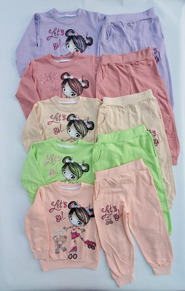 Костюм спорт Meloria (3-6) ML3503 lilac (деми)