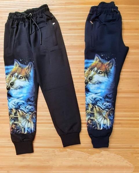 Штаны спорт Meloria (8-16) ML3538 black (деми)