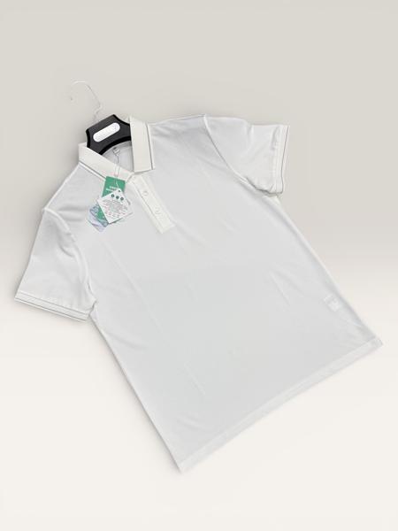 Футболка F.T.H (L-4XL) F827 white (лето)