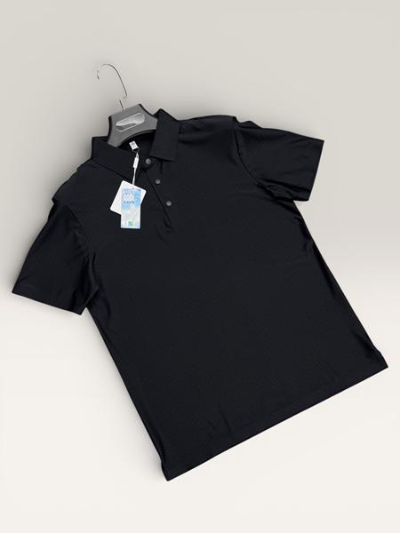 Футболка F.T.H (L-4XL) F830 black (лето)