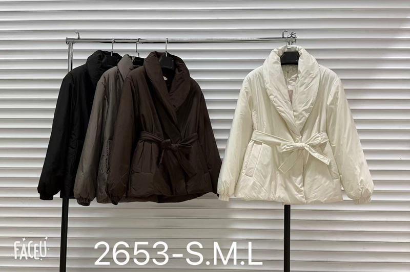 Куртка Oukali (S-L) 2653 brown (деми)