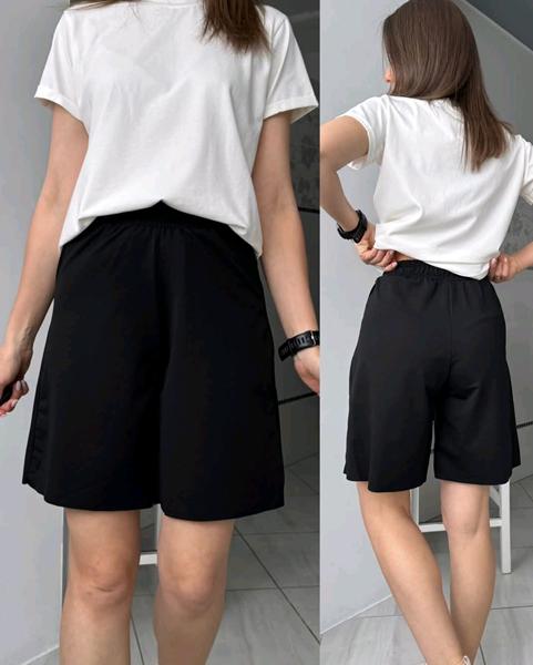 Шорты Sport style (S-XL) 1539 black (лето)