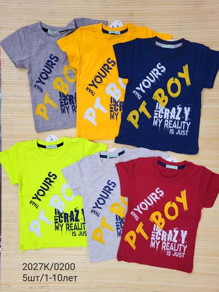 Футболка Miki Maki (1-10) 2027K d.grey (лето)