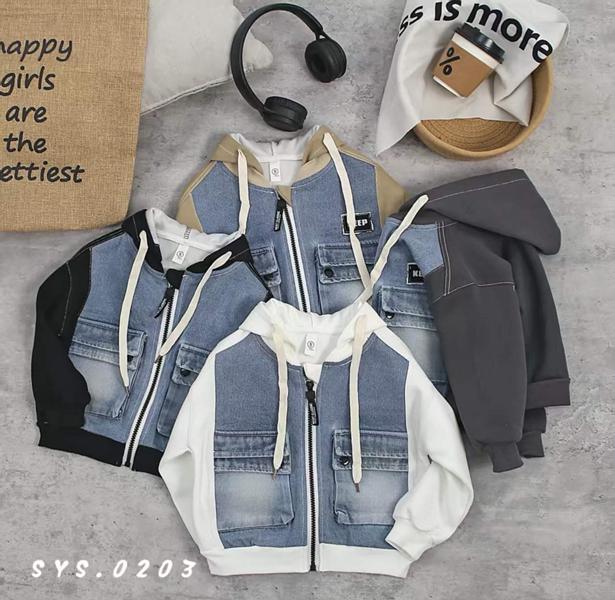 Кофта спорт SunnyTot (1-5) 0203 grey (деми)