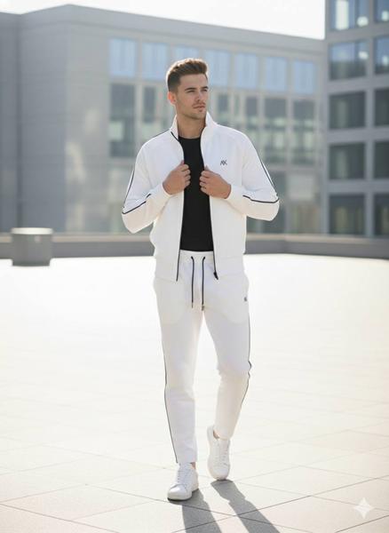 Костюм спорт Moranny (S-2XL) MR584 white (деми)